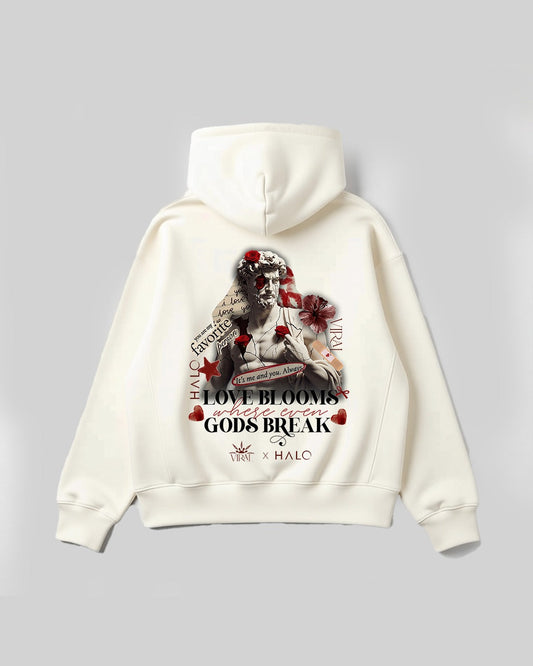 Love Blooms Gods Break In Off-White